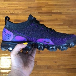 Purple and Black Vapormax